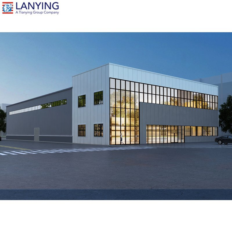 Edifícios de Aço Pré-fabricados para Shoppings Modulares Rápidos, Apartamentos e Igrejas