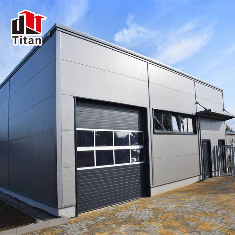 Instalação Rápida de Alojamento Modular Temporário para Escritórios em Edifícios de Aço Prefabricados