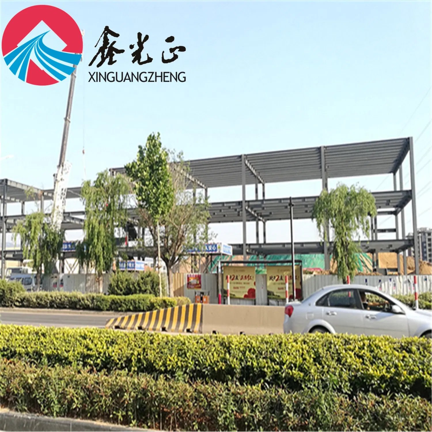 Construção de Hotel com Estrutura de Aço Modular Pré-fabricada Leve para Comércio com Desconto