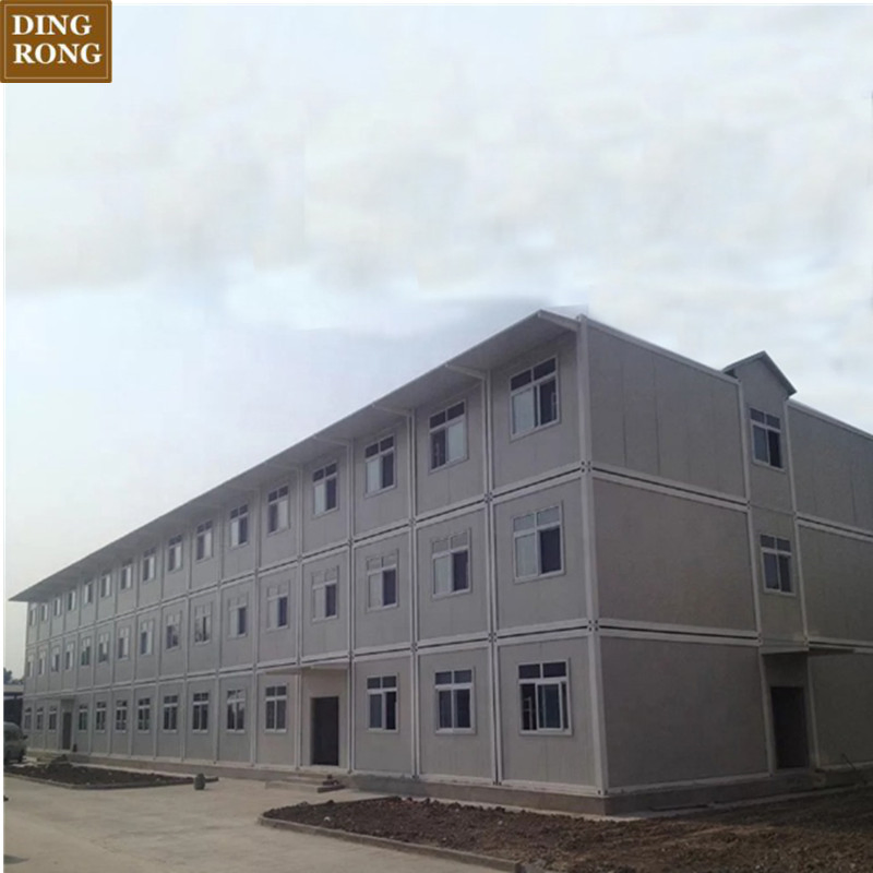 3 Andares Pré-fabricados Fabricados de Baixo Custo Edifício Escolar de Apartamentos Pré-fabricados