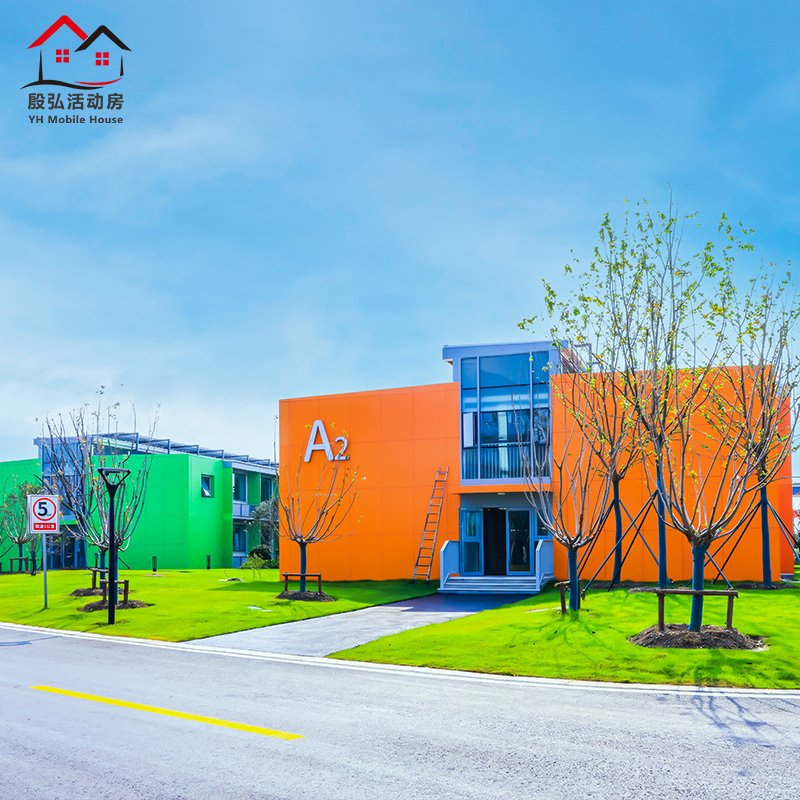 Edifício de Restaurante Container Prefabricado de Luxo, Unidade Modular de Jantar ao Ar Livre para Hotéis, Resorts e Uso Comercial