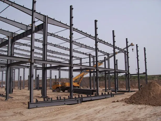Estrutura Metálica Galvanizada Edifício Construção Prefabricada Fábrica Industrial Armazém Modular Oficina Estrutura de Aço