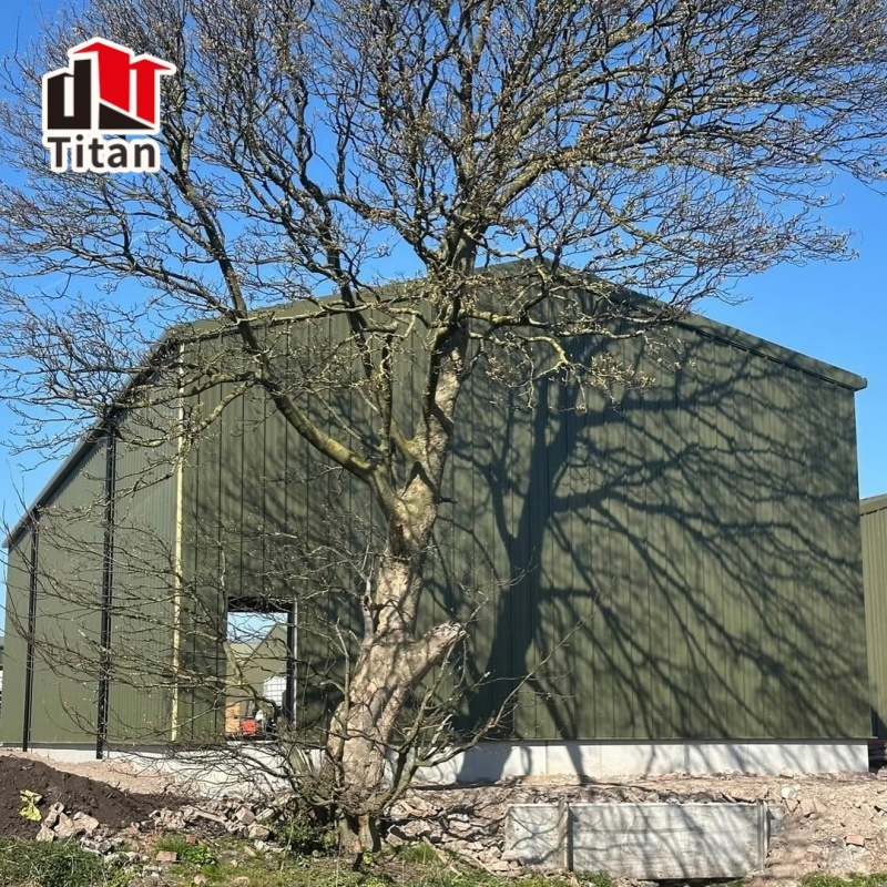 Edifícios Industriais de Aço Modular Prefabricados de Baixo Custo