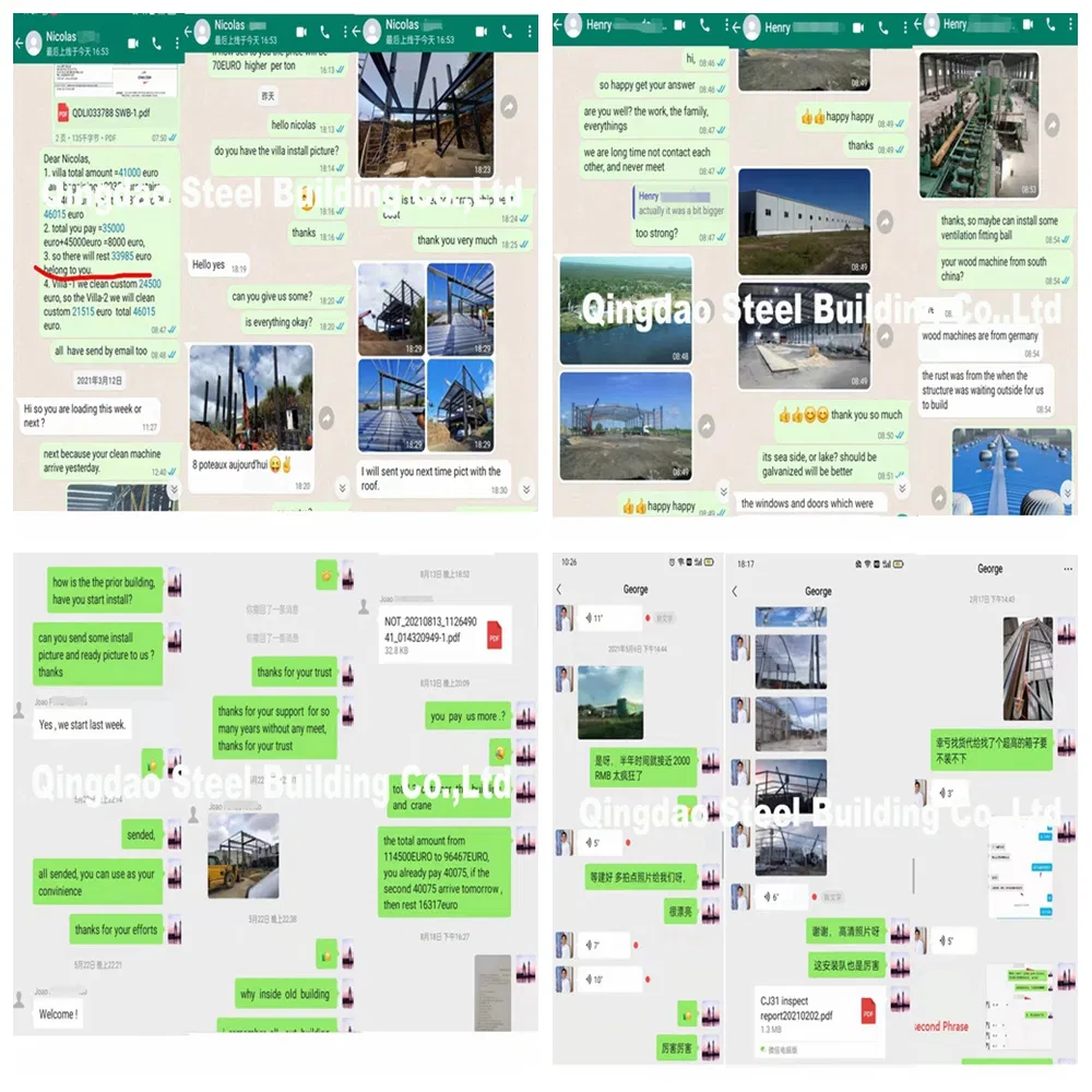 Feedback positivo de projetos e obras finalizadas