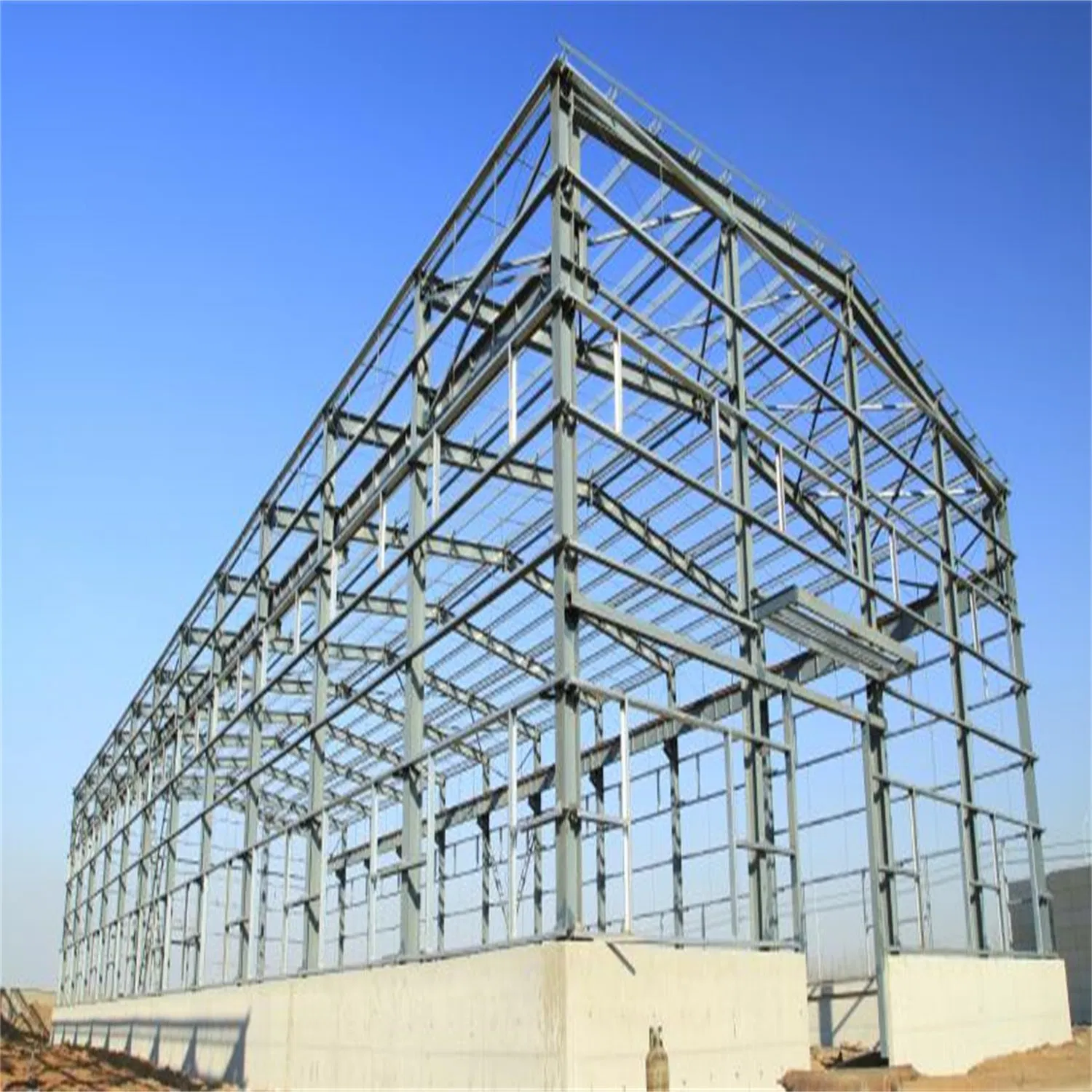 Estrutura de Metal Aço Modular Prefabricada de Alta Resistência para Indústria Leve, Hotel, Apartamento, Oficina e Construção Comercial