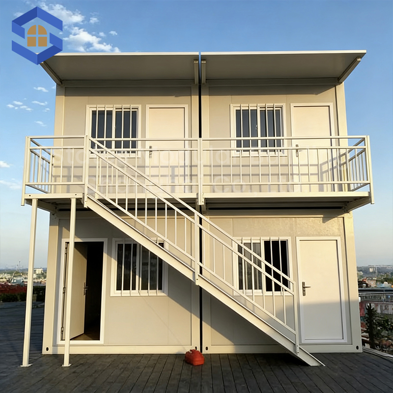 Container de Dormitório para Trabalhadores em Local de Construção de Alta Resistência com Isolamento de Lã de Rocha