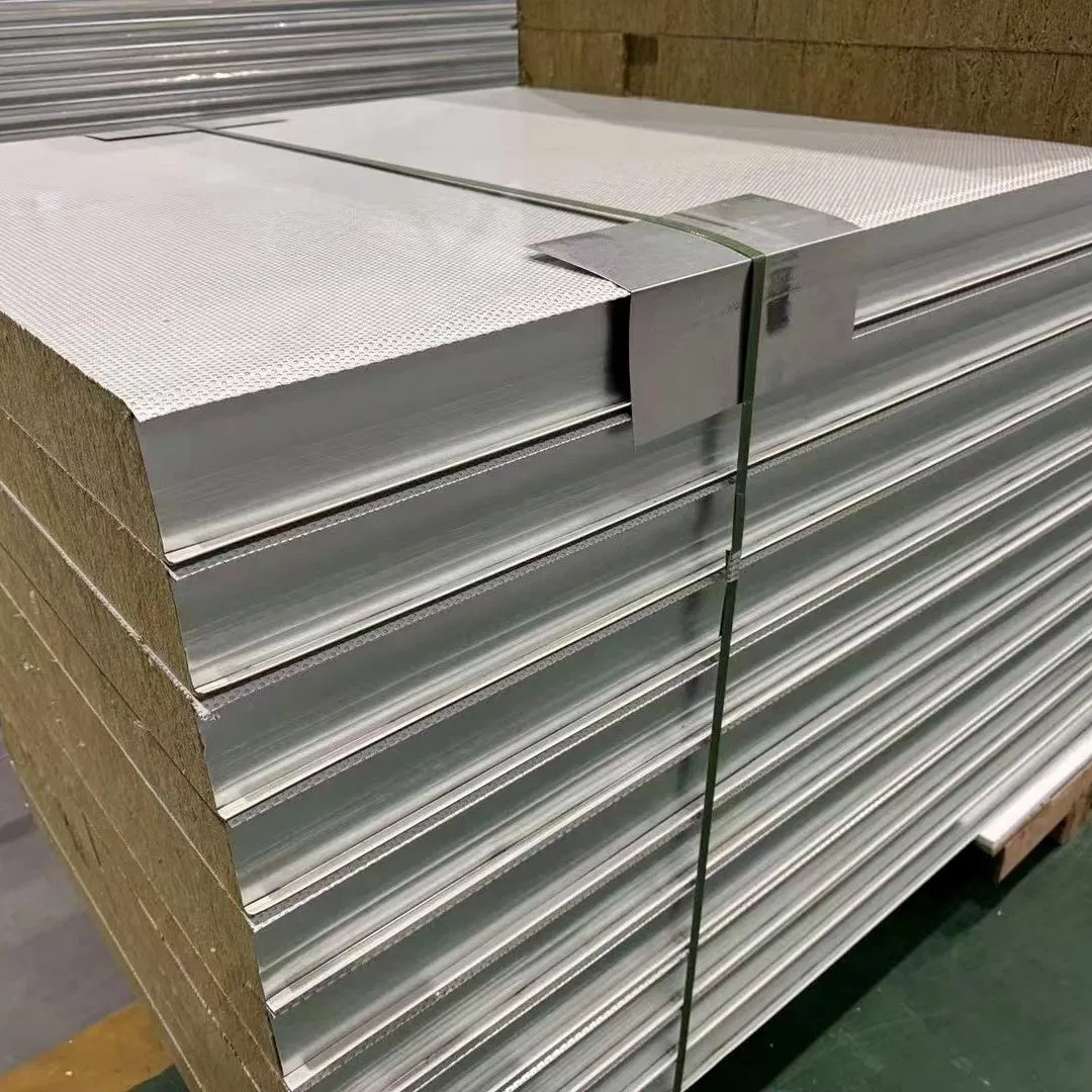 Painel Sanduíche de Aço Colorido Modular Montado Velocidade de Montagem Rápida Reduz Consideravelmente o Ciclo de Construção de Edificações Temporárias