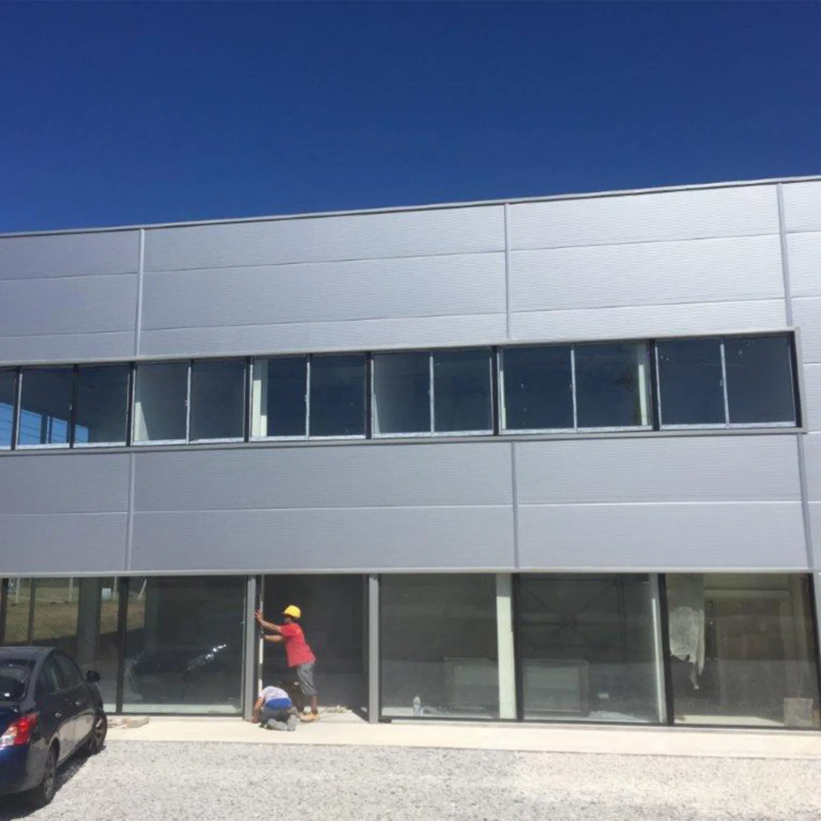 Edifícios de Escritórios Modulares de Aço Premium para Distribuição Mundial
