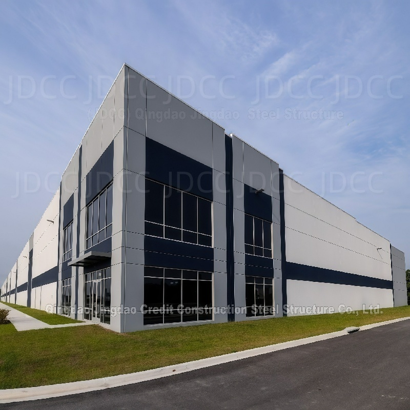Construindo Armazenagem Modular de Apartamento com Estrutura Metálica Prefabricada e Parede de Vidro ACM