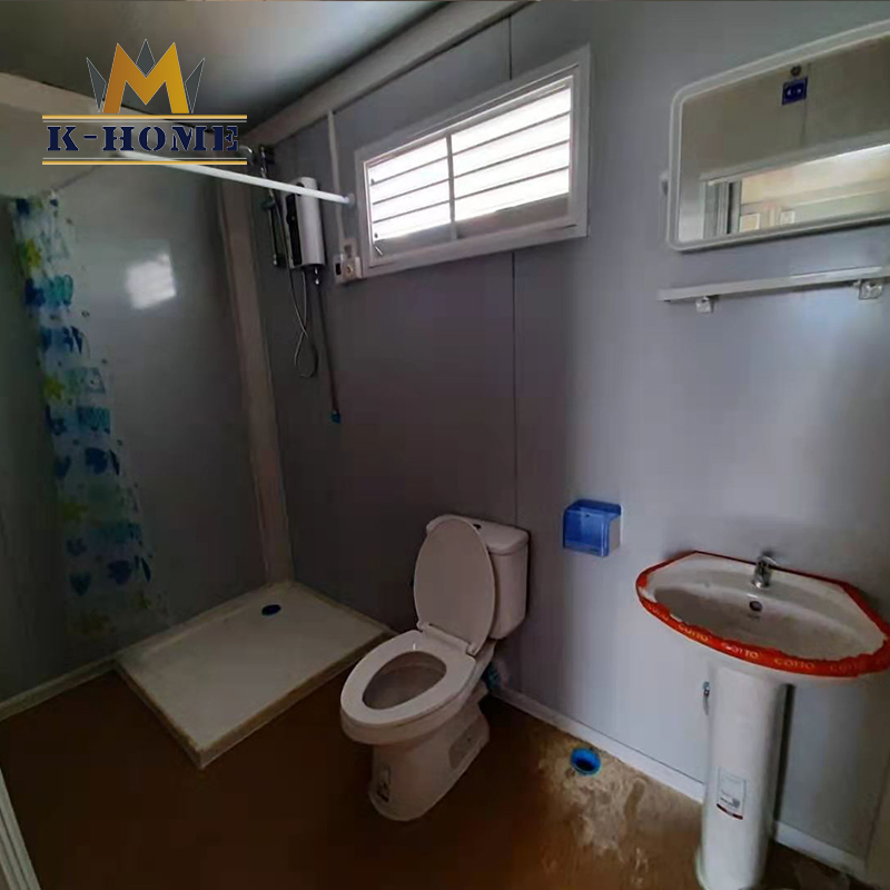 Alojamento Portátil de Design Modular para Trabalhadores da Construção