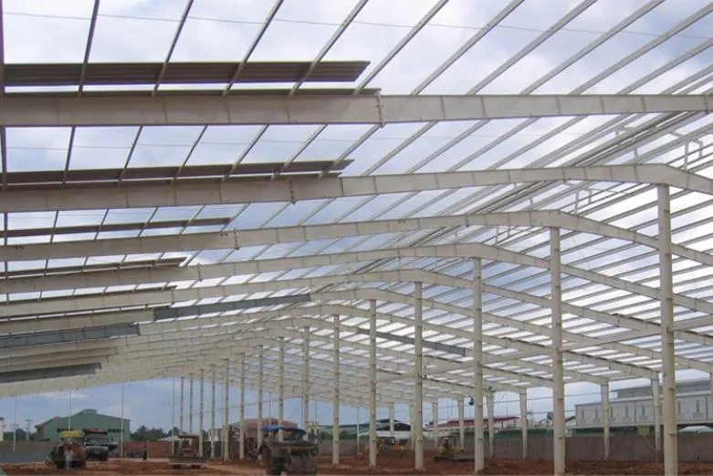 Estrutura de Metal Aço Modular Pré-fabricada para Indústria Comercial de Oficina e Fábrica
