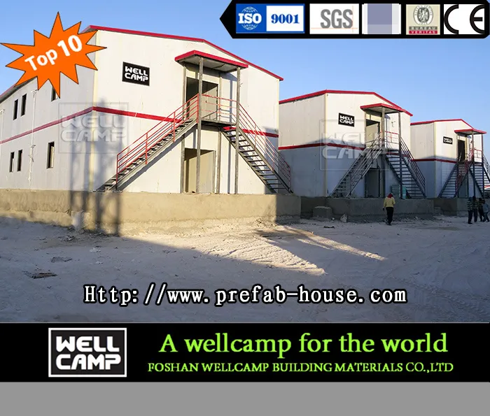 Construção de Edifício de Escritório de Acampamento Modular Pré-fabricado para Trabalhadores