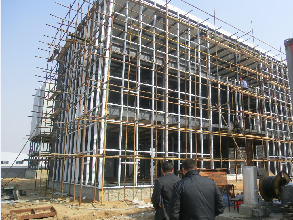 Estrutura de Aço Leve Apartamento Prefabricado Construção de Escritório Edifício Modular (KXD-SSB1425)