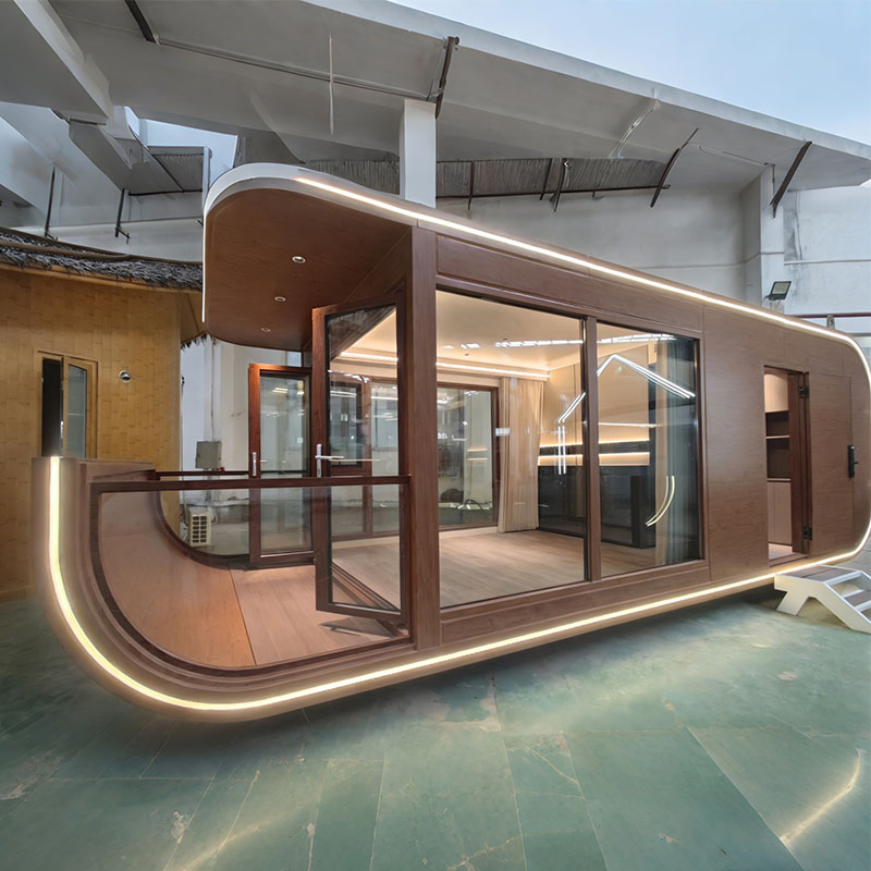 Casa Flutuante Modular Resistente a Terremotos e Durável para Comunidade de Casas Flutuantes Pré-fabricadas com Marca CE e Estrutura Segura