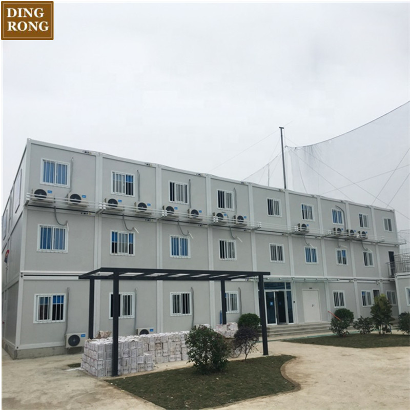 3 Andares Pré-fabricados Fabricados de Baixo Custo Edifício Escolar de Apartamentos Pré-fabricados