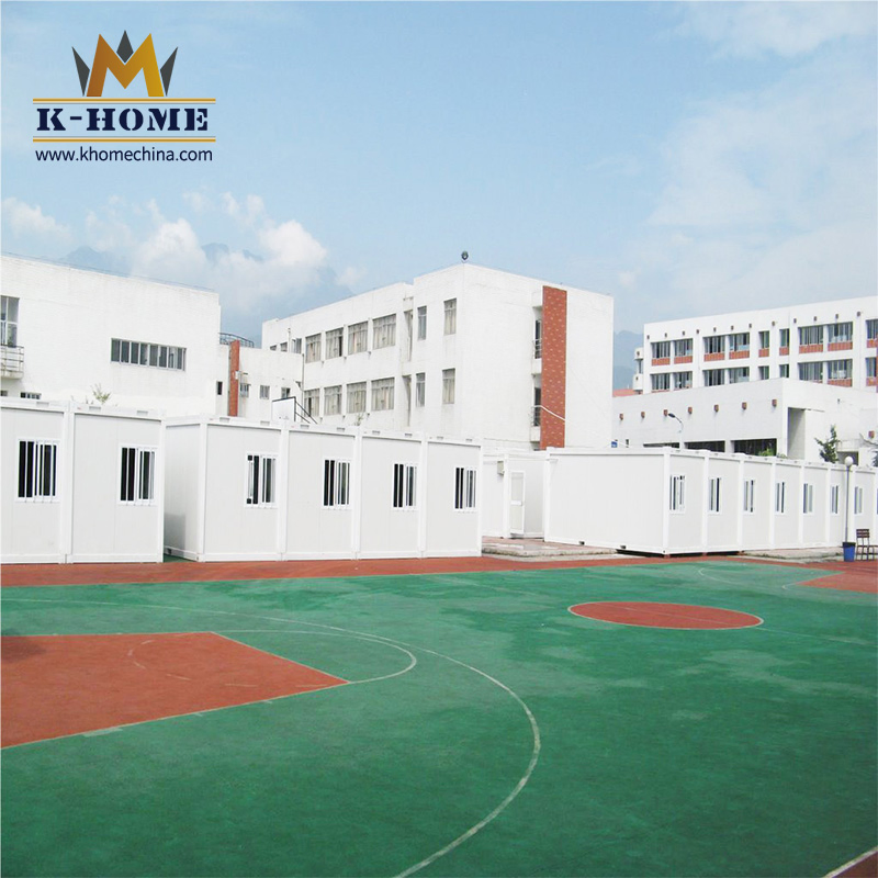 Edifícios de sala de aula temporários modulares pré-fabricados portáteis e baratos para escolas