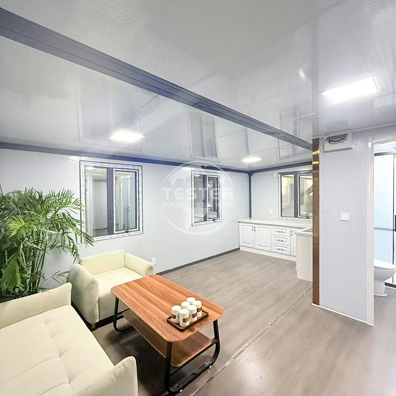 Casa Modular de Escritório Acessível para Operações Agrícolas da China