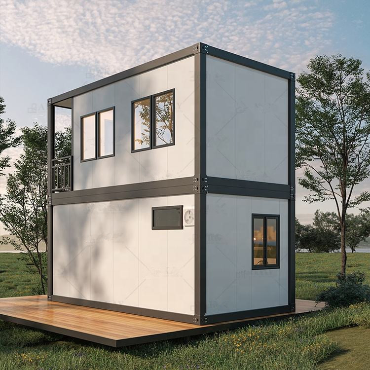 Casa Modular Moderna Feita na China Edifícios de Contêiner Estrutura de Aço