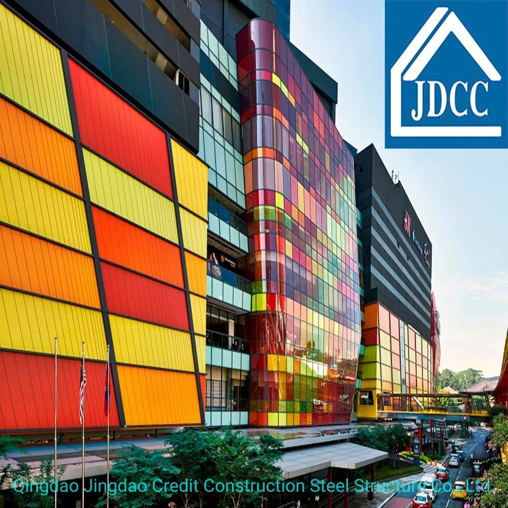 Desconto Estrutura Metálica Modular Leve Prefabricada para Indústria Comercial Container Hospital Hotel Apartamento Oficina Construção Edifício