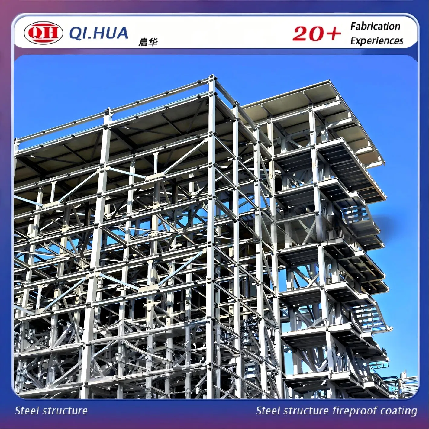 Edifício Residencial Modular de Estrutura de Aço Prefabricada de Múltiplos Andares
