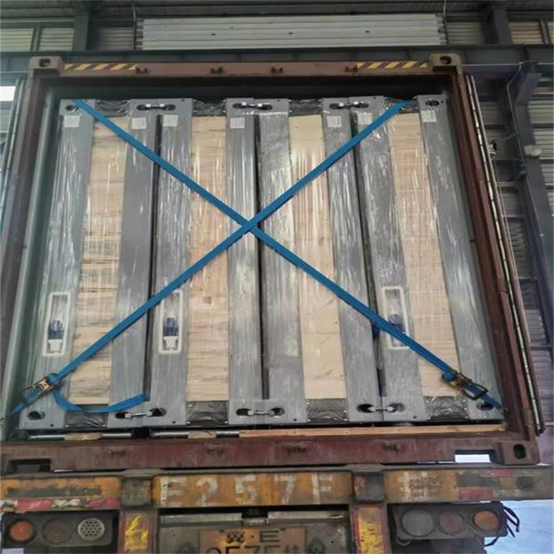 Escritório Móvel Container Sala de Reunião Grande Espaço Painel Sanduíche Edifício Modular Comercial para Sede da Empresa
