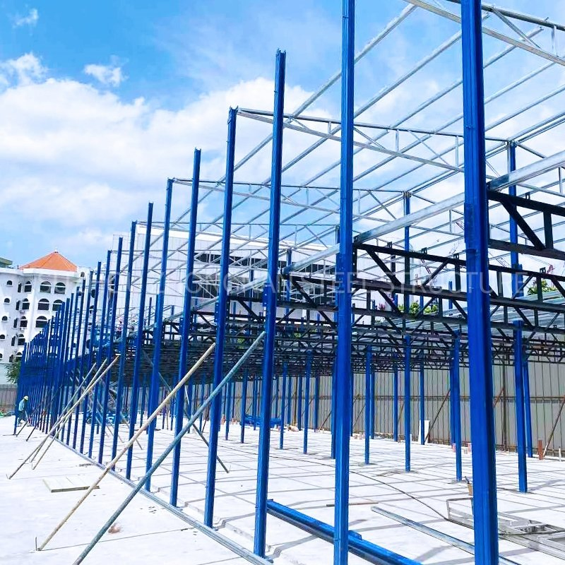 20FT Estrutura de Aço Econômica Portátil Casa de Construção Prefabricada Modular Container Escola Escritório Hospital Oficina à Venda