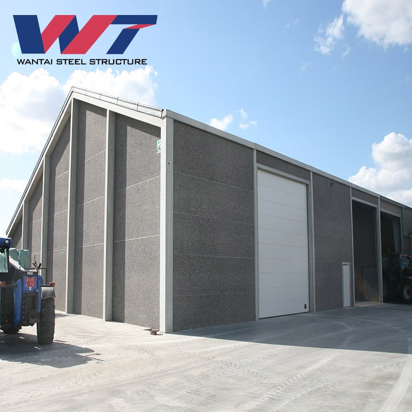 Edifício de Estrutura de Aço para Indústria Leve, Comércio, Agricultura e Casa Modular para Escritórios Temporários
