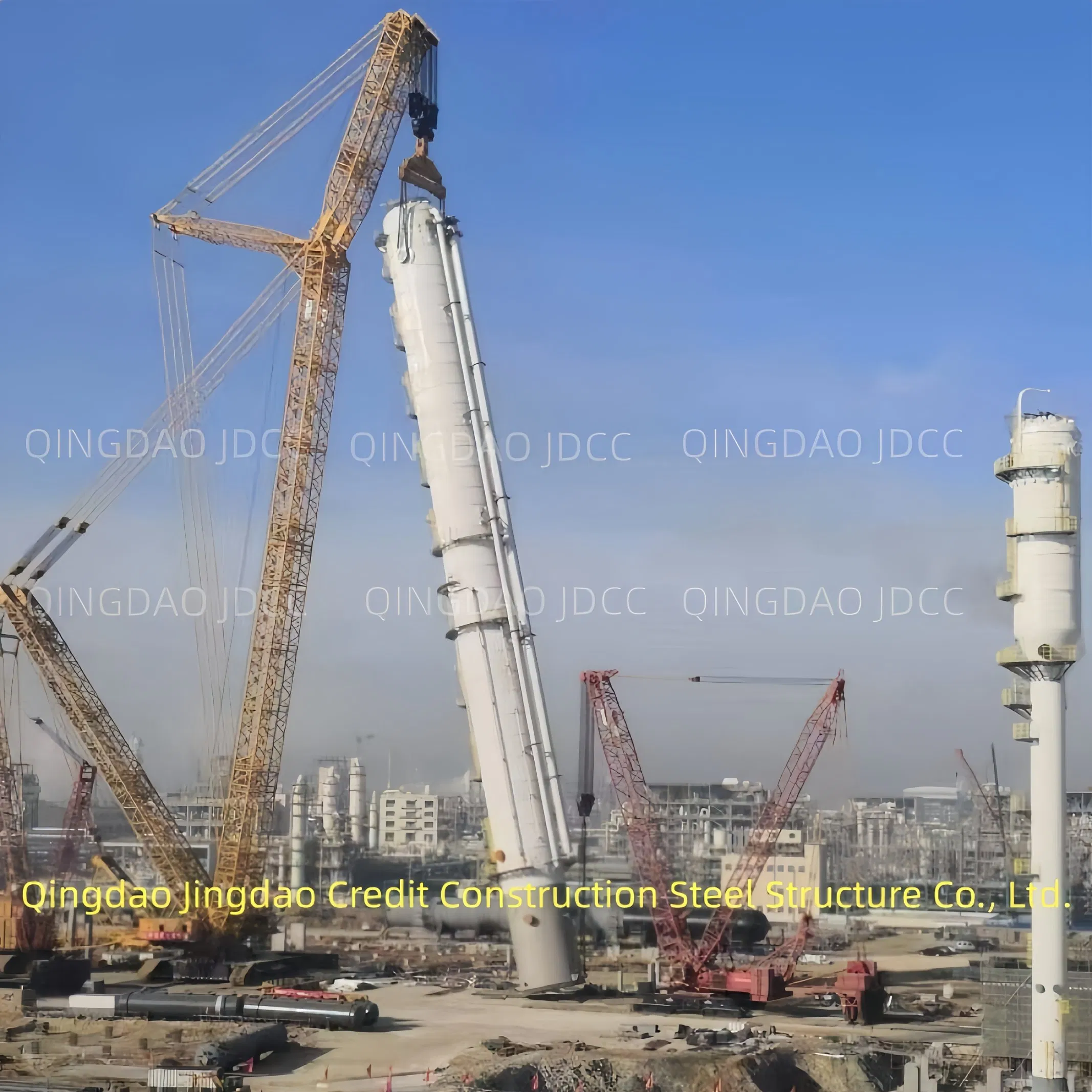 Estrutura de Aço Carbono Estável para Oficinas Modulares Prefabricadas, Plantas de Armazém, Empreiteiro Geral de Construção Turnkey