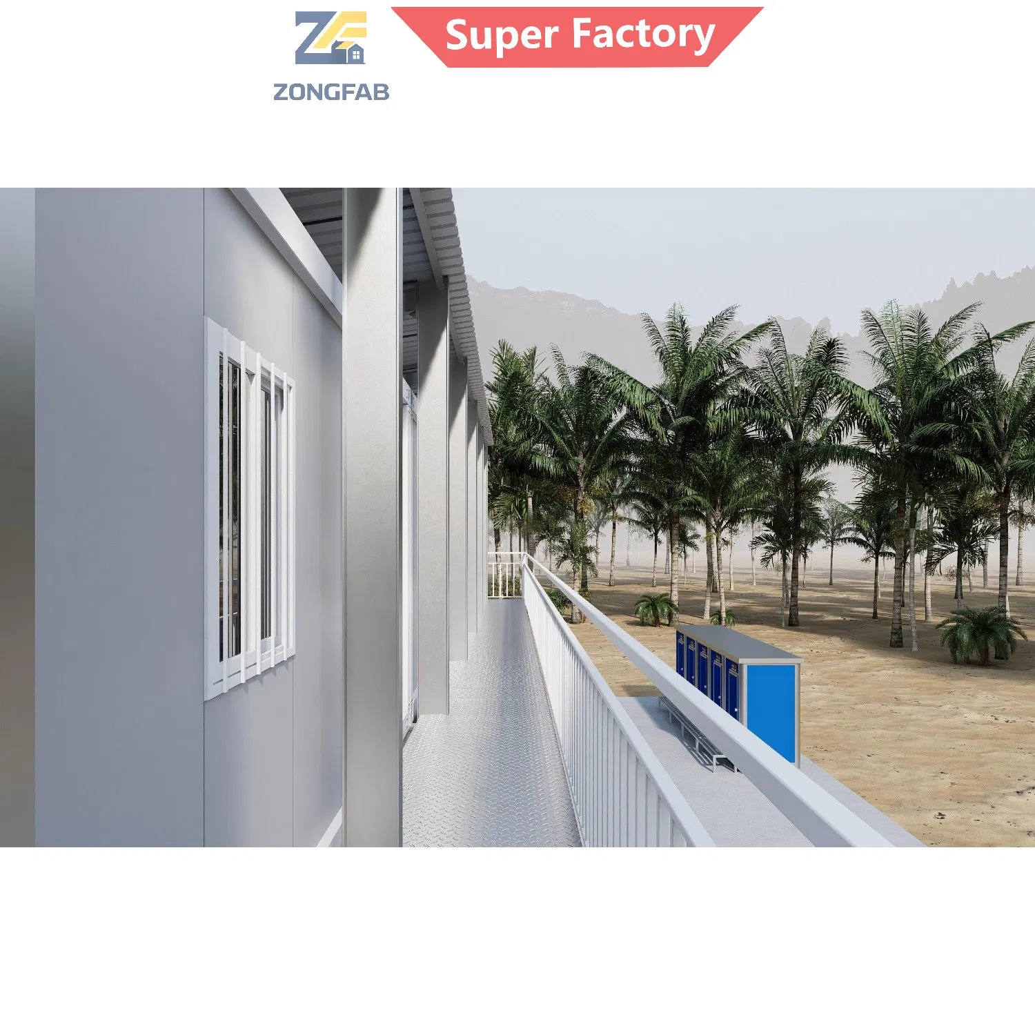 Alojamento Residencial Reciclável Alojamento Aconchegante Modular Pré-fabricado Edifício de Contêiner