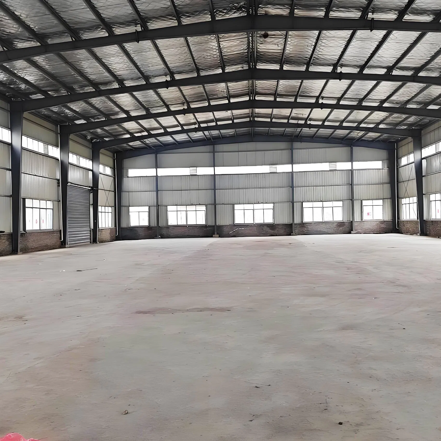Isolamento de Lã de Rocha de Poliuretano Personalizado, Estrutura de Aço Durável e Anticorrosiva para Armazém Industrial, Edifício Modular Pré-fabricado