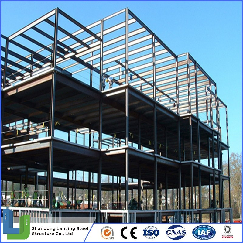 Estrutura de Aço Modular Moderna Prefabricada para Supermercado e Shopping Personalizado