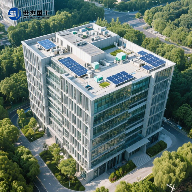 Edifício de Escritório em Estrutura de Aço Modular em Conformidade com Normas Internacionais de Segurança