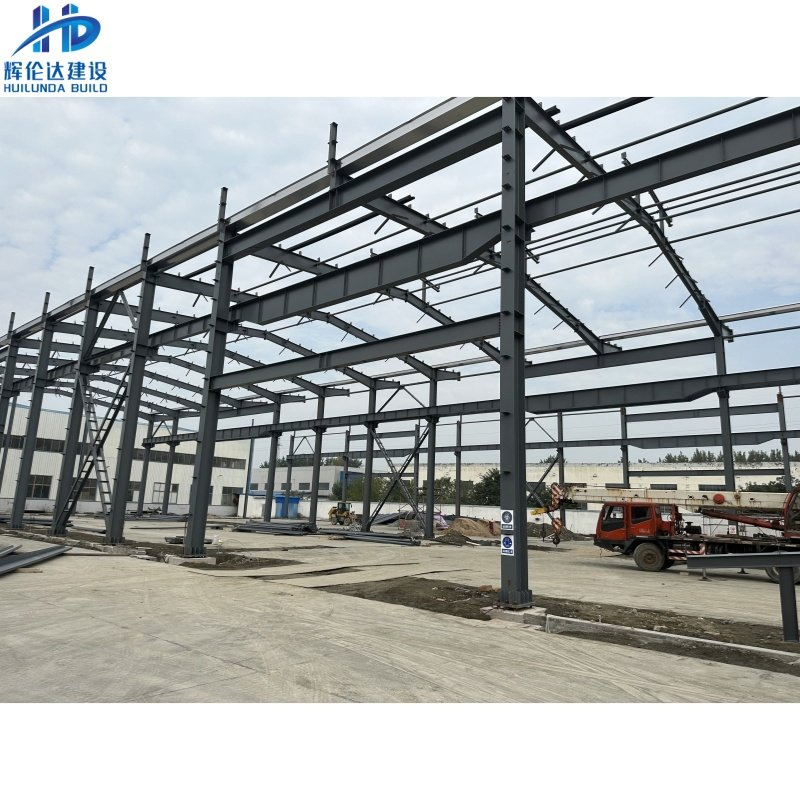 Estrutura de Aço Modular Prefabricada Personalizada e Durável para Montagem Rápida de Edifícios Industriais