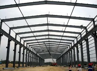 Estrutura Metálica Galvanizada Edifício Construção Prefabricada Fábrica Industrial Armazém Modular Oficina Estrutura de Aço