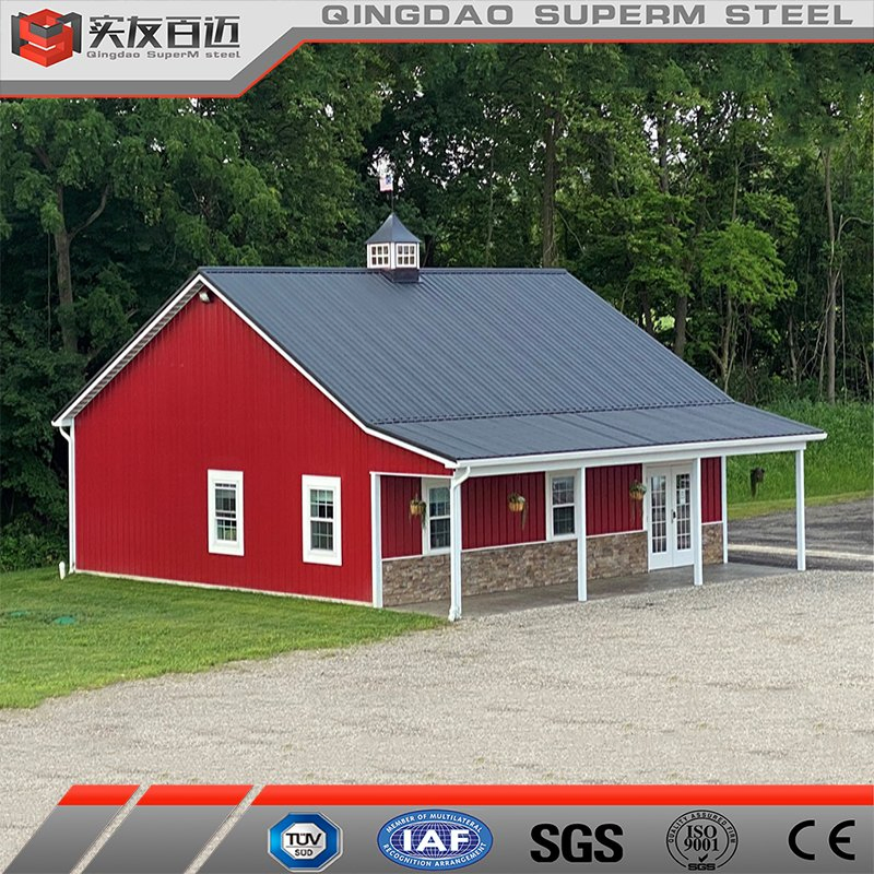 Fábrica Modular Metálica Prefabricada Industrial Kits de Armazenamento de Hangar em Metal