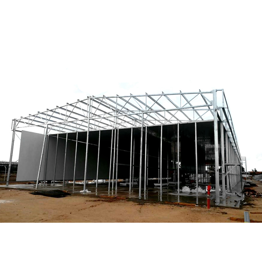 Estrutura de Quadro Metálico de Aço Modular Prefabricado para Indústria Leve Comercial, Hospital, Hotel, Apartamento, Oficina, Construção de Edifícios (TW475J)