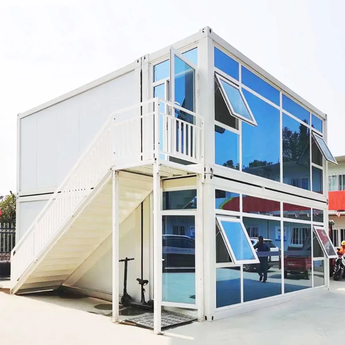 Casa Modular Turnkey Rápida para Conclusão Rápida de Projetos Casa Contêiner