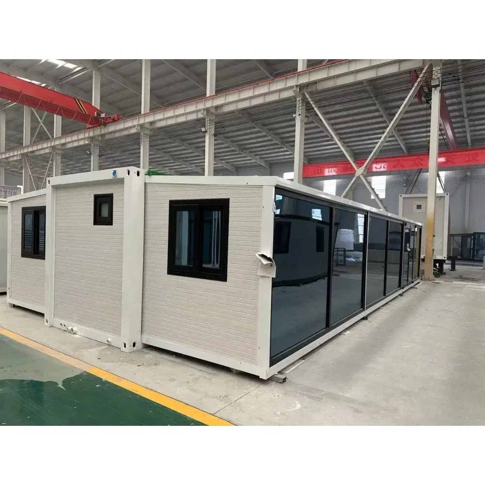 Fabricante Profissional da China de Contêiner Expandível 20FT 30FT 40FT Casa Modular para Centro de Serviço Comunitário Espaço Público Temporário à Venda