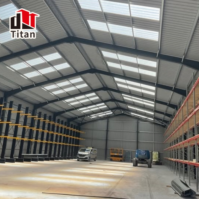 Edifícios Industriais de Aço Modular Prefabricados de Baixo Custo