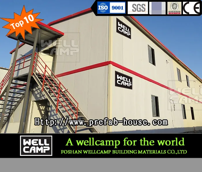 Construção de Edifício de Escritório de Acampamento Modular Pré-fabricado para Trabalhadores