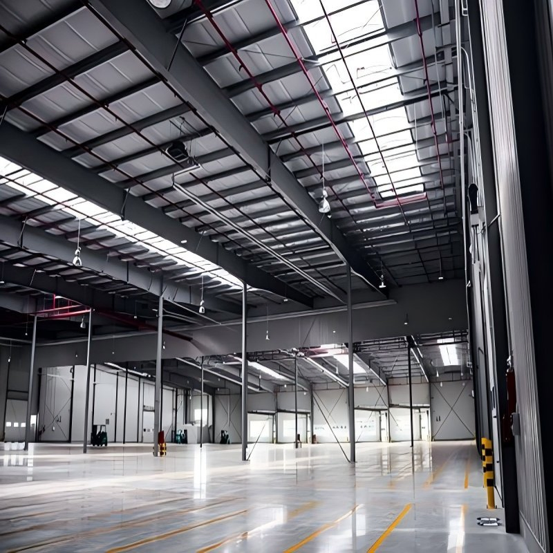 Edifício Modular de Armazenamento Frio em Aço, Sistema de Painéis Isolados, para Produtos Sensíveis à Temperatura