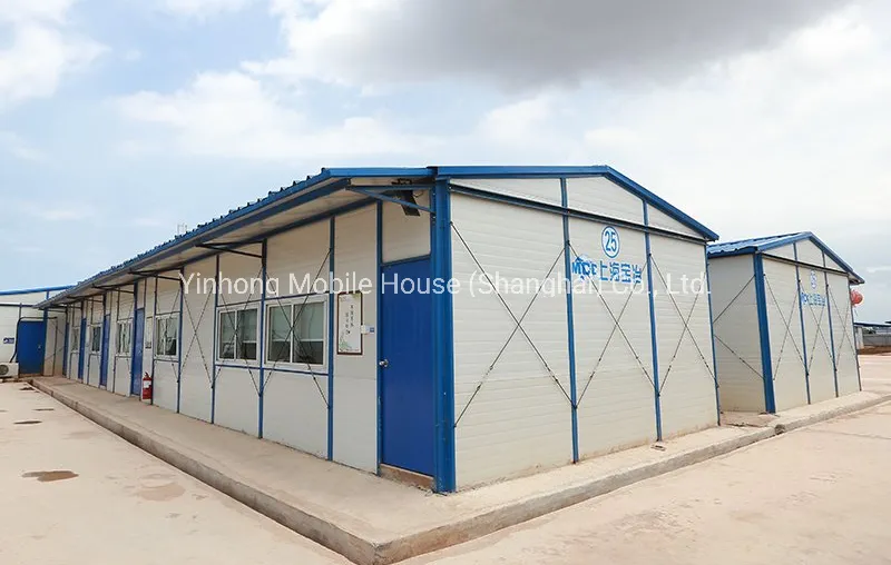 Painel de Cimento EPS Edifício Escritório Temporário Casas Modulares Edifícios Portáteis