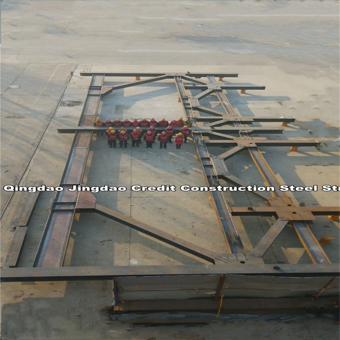 Personalize o Contratante Geral de Construção Turnkey do Edifício de Apartamentos de Estrutura de Aço Prefabricado Jingdao em Qingdao, Módulos Prefabricados em Estoque na China