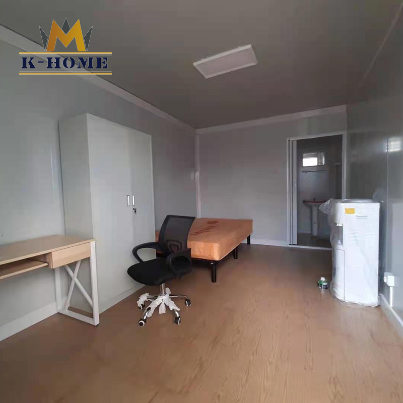 Alojamento Portátil de Design Modular para Trabalhadores da Construção