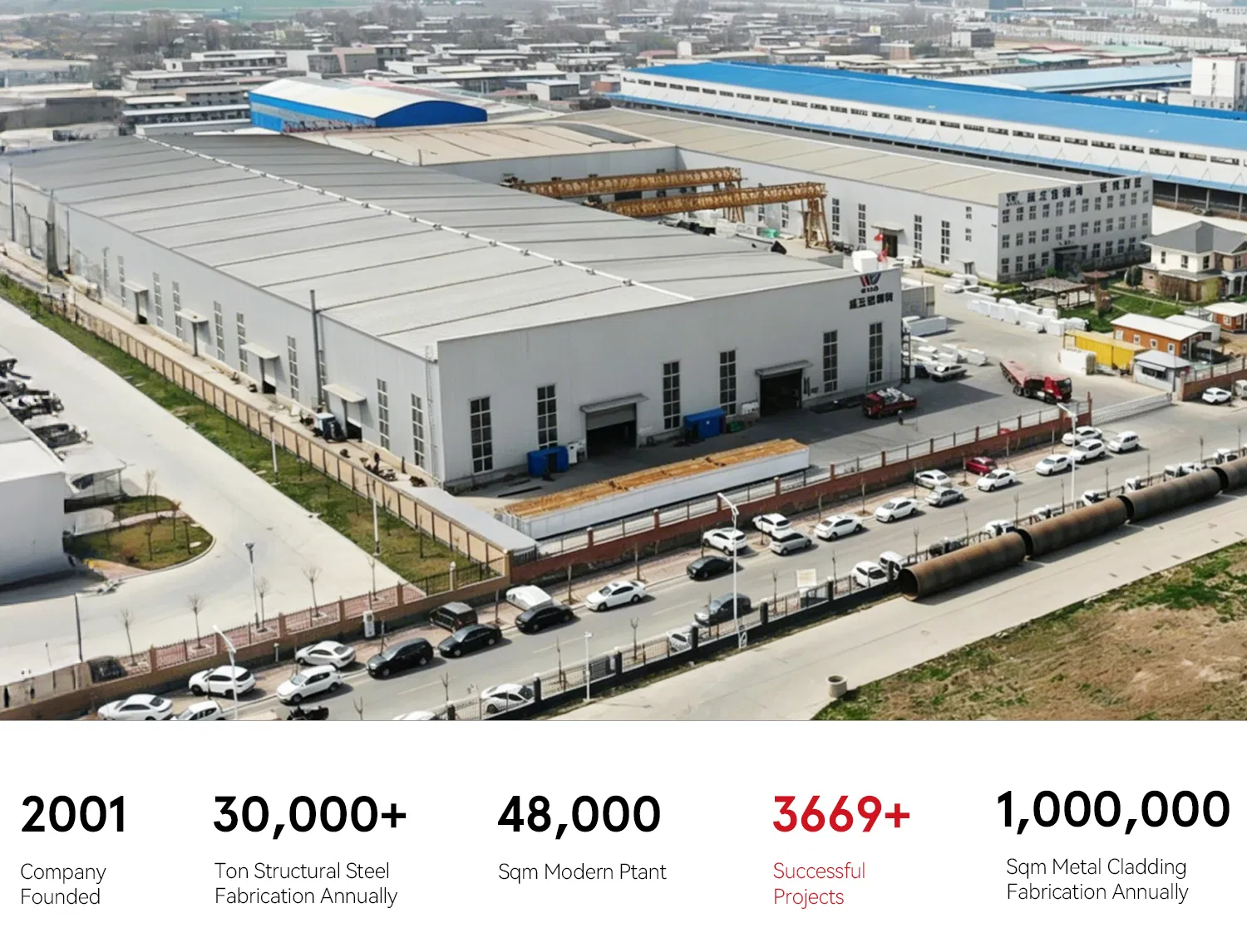 Hub Logístico de Carga de Edifício de Transito de Estrutura Portal de Aço Prefabricado Sustentável