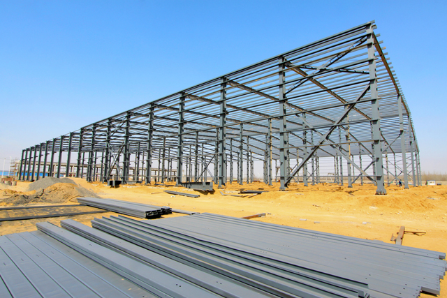 Casa Prefabricada Industrial Barata Estrutura Modular Metal Prefab Fábrica Armazém Edifício de Aço