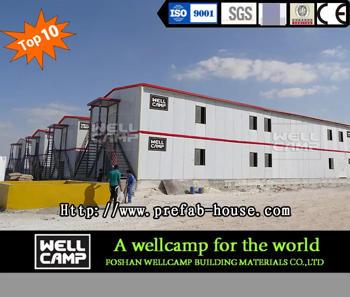 Construção de Edifício de Escritório de Acampamento Modular Pré-fabricado para Trabalhadores