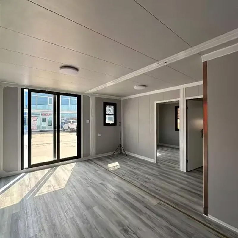 Container Expansível Empilhável de Duplo Andar para Escritório, Local de Projeto de Construção, Edifício Modular Prefabricado Moderno Integrado em Aço Pesado Móvel