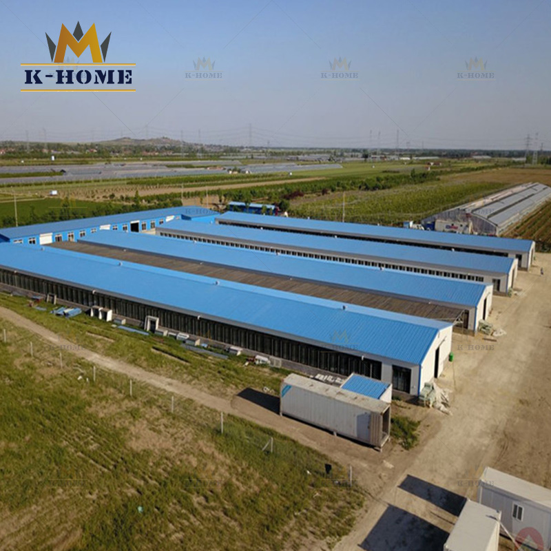 Edifício Modular de Aço Prefabricado para Armazém Industrial e Oficina de Metal
