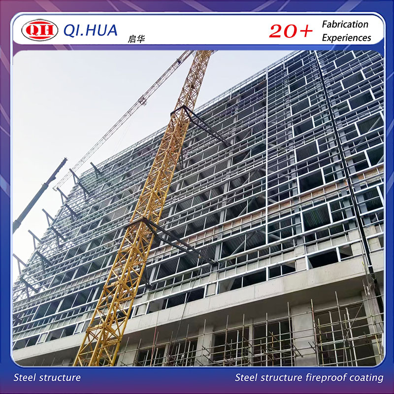 Edifício Modular Prefabricado de Aço para Uso Comercial de Escritórios e Varejo